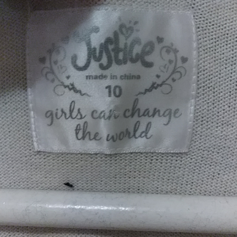 Girls "Justice" fashion sweater